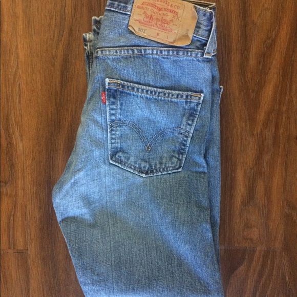 Vintage Levi's Levis 501 Jeans Button Fly - Picture 4 of 8